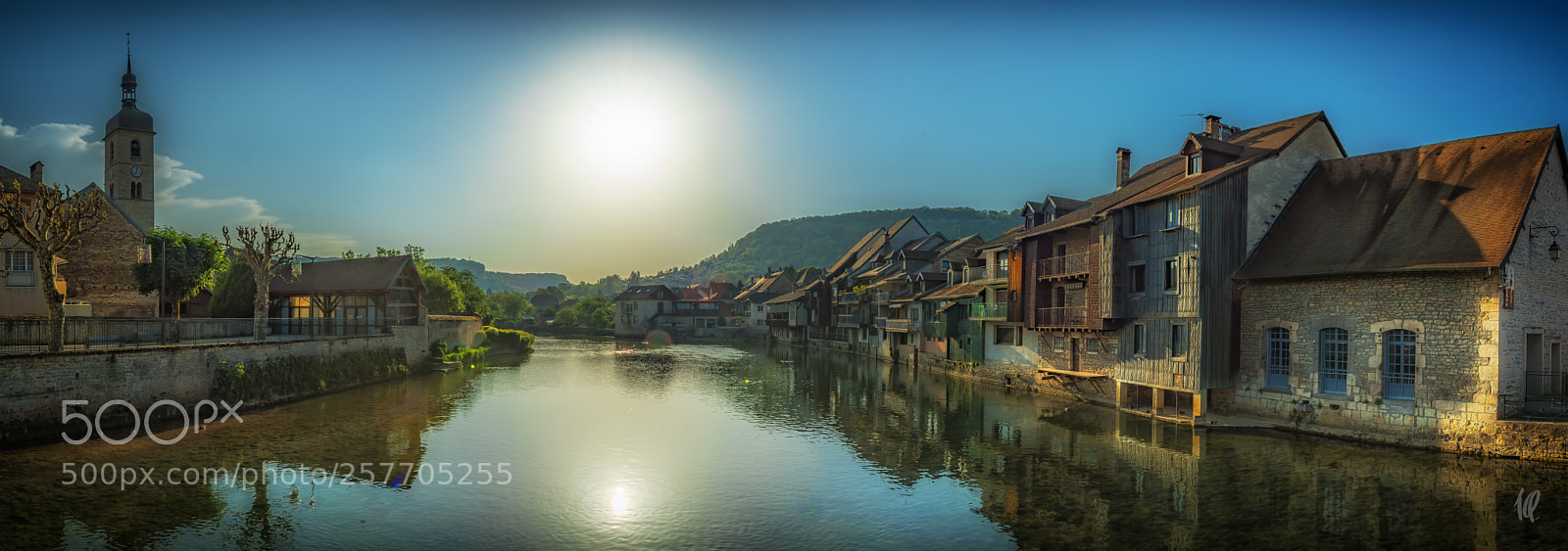 Nikon D5 sample photo. Old village at sunset photography