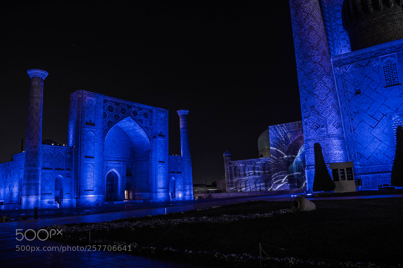 Nikon D3200 sample photo. Registan at night. photography