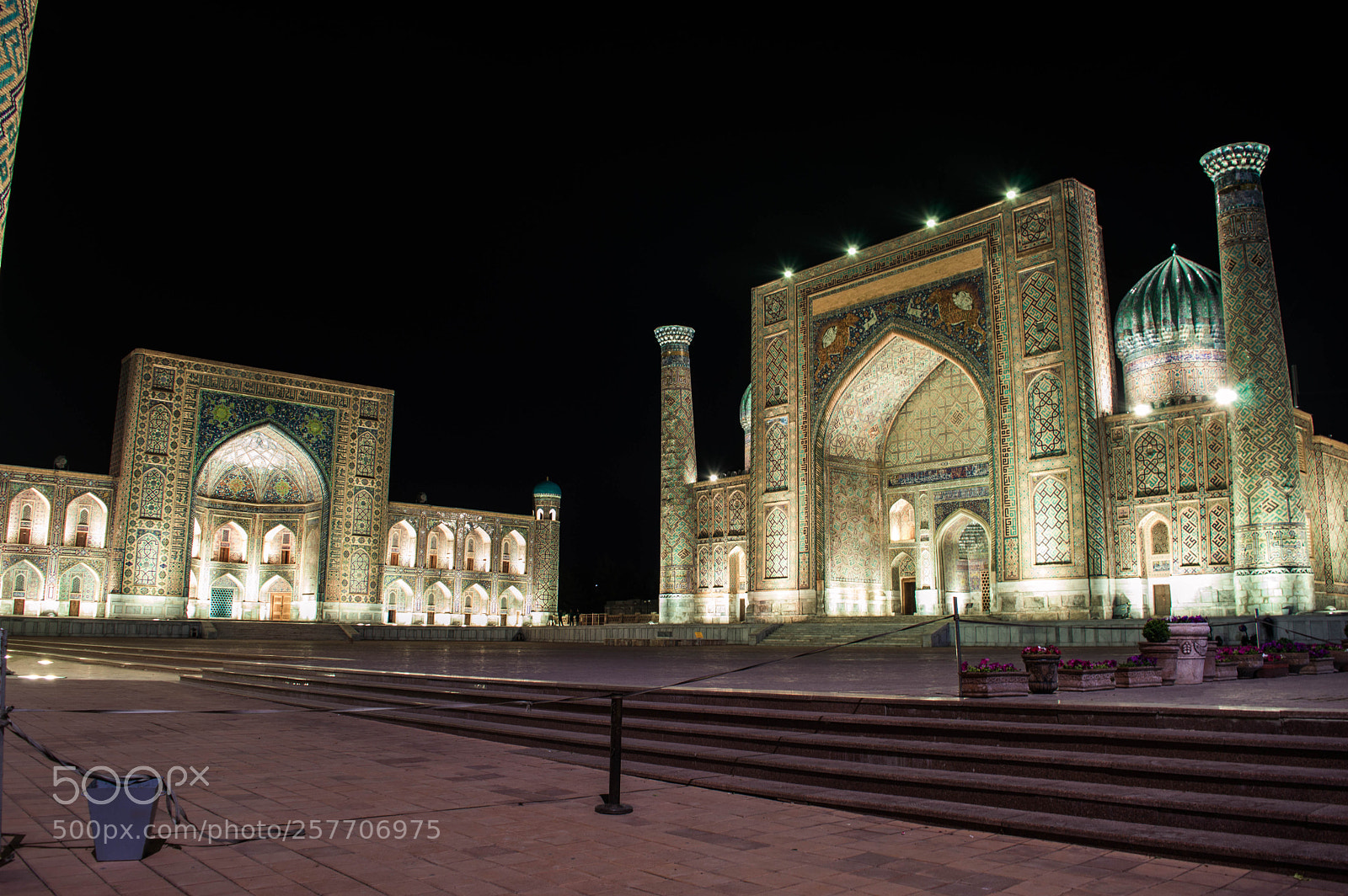 Nikon D3200 sample photo. Registan at night. photography