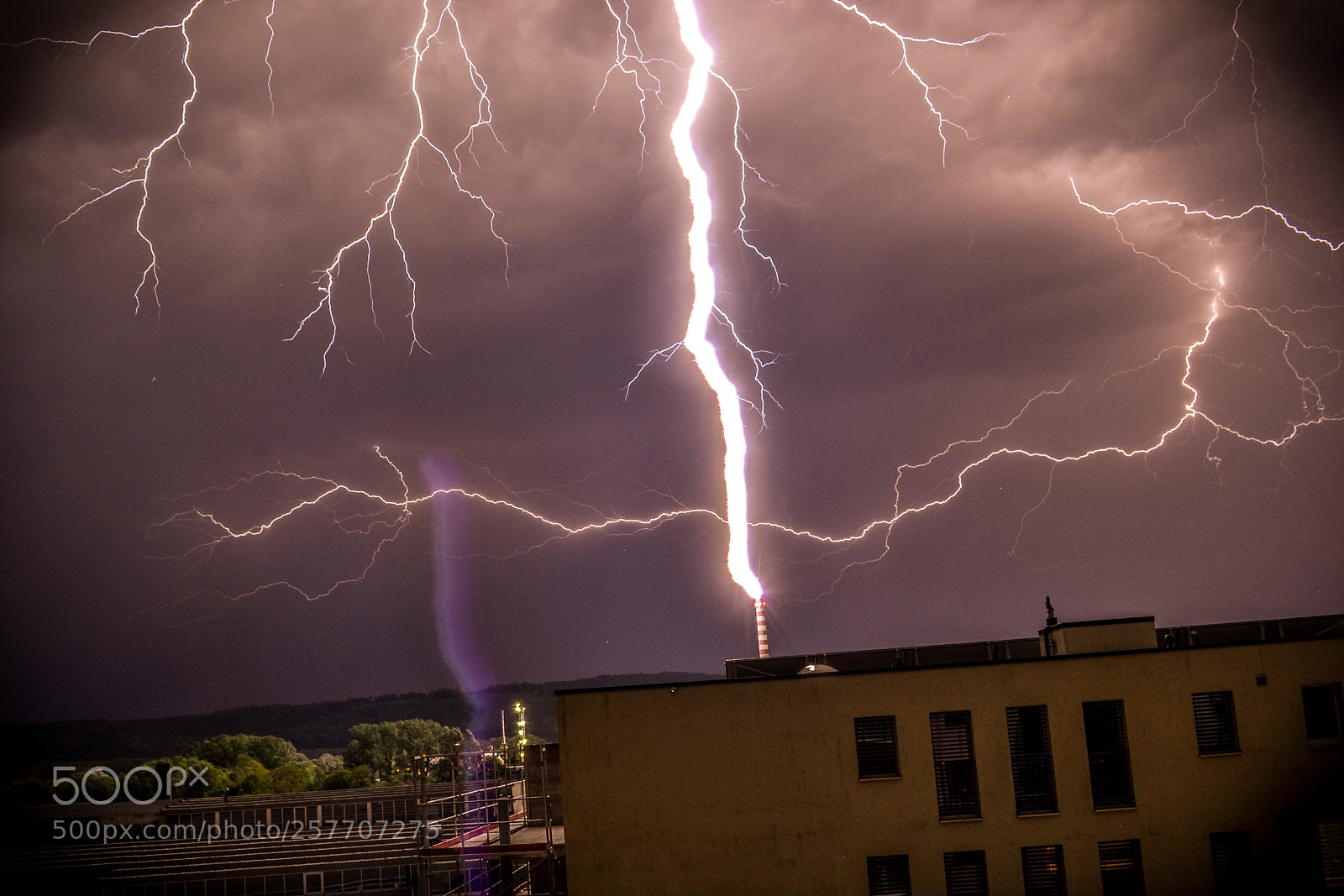 Nikon D3100 sample photo. Lightning photography