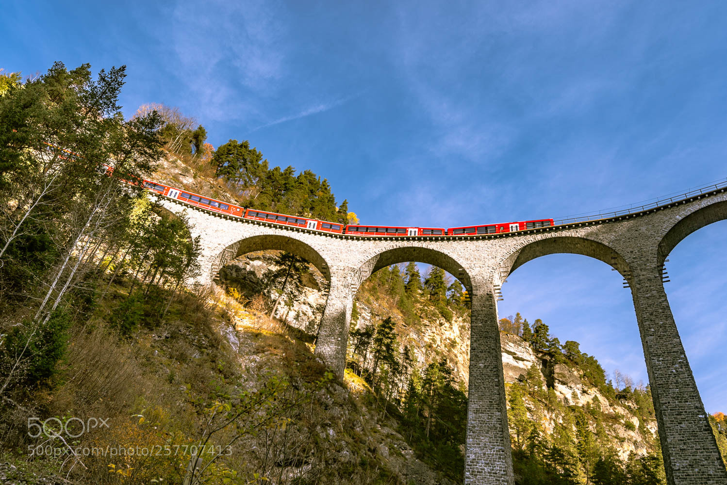 Nikon D810 sample photo. Landwasserviadukt photography