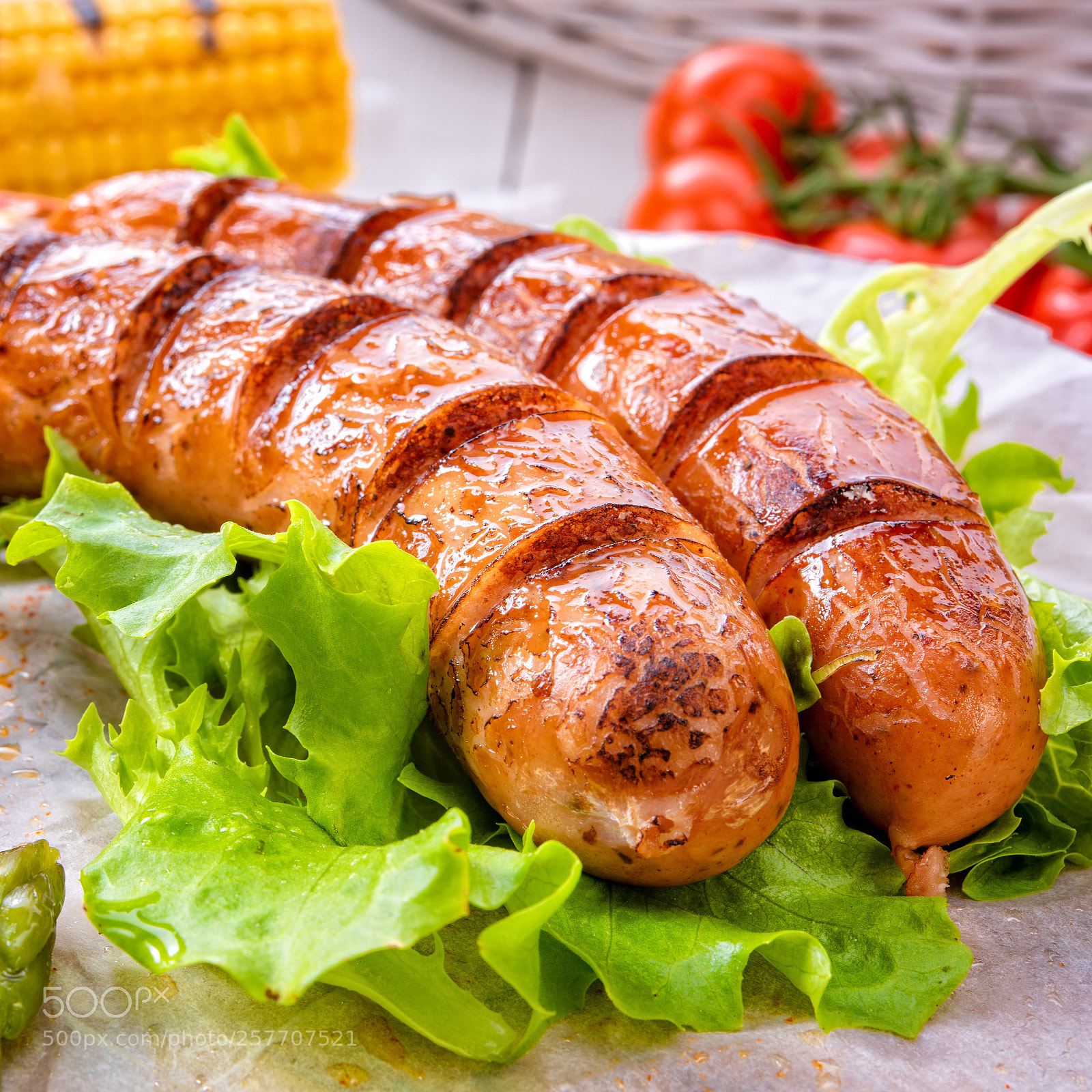 Nikon D810 sample photo. Grilled krakauer sausage with photography