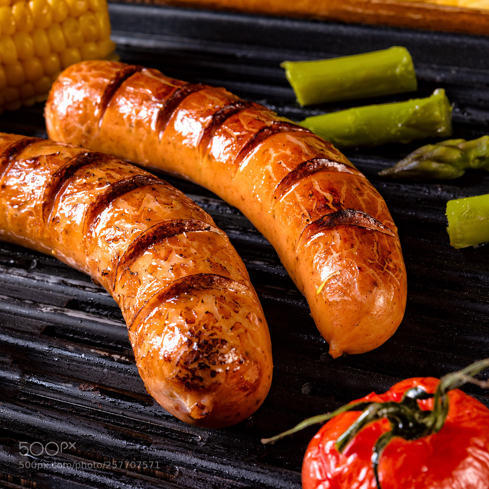 Nikon D810 sample photo. Grilled krakauer with french photography