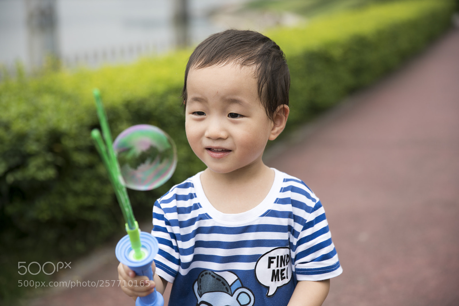 Sony a7R II sample photo. Child blowing bubbles photography