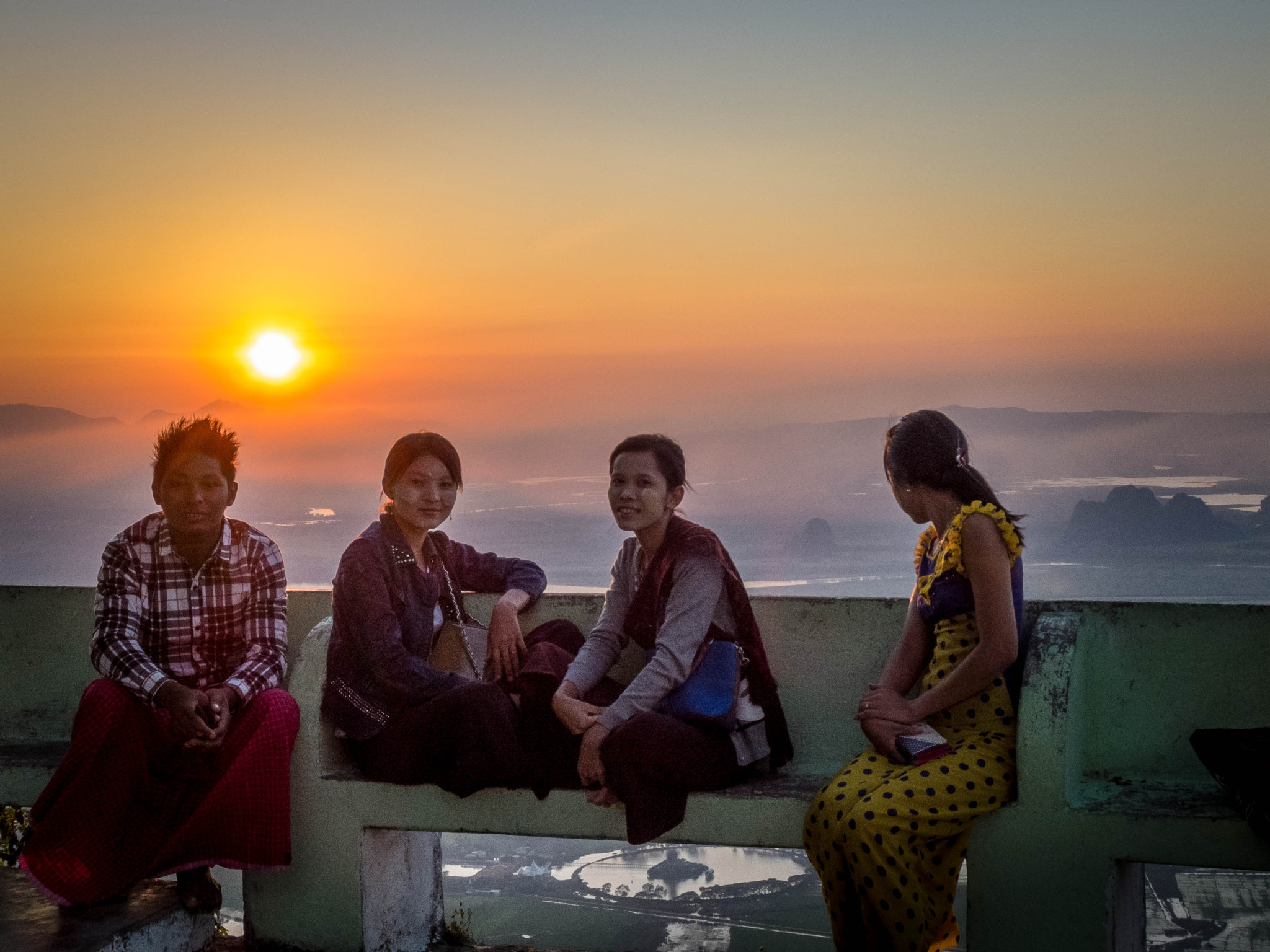 Fujifilm X20 sample photo. Zwegabin mount - hpa an photography