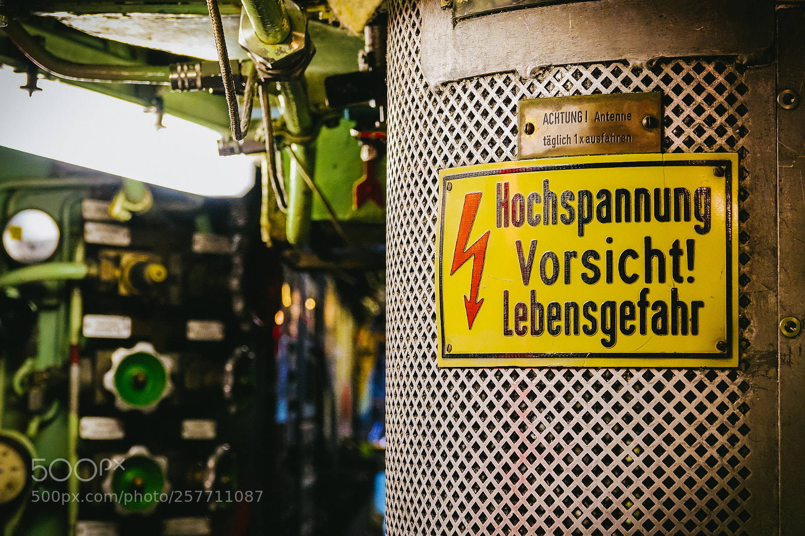 Sony Cyber-shot DSC-RX10 III sample photo. Warning sign on german photography