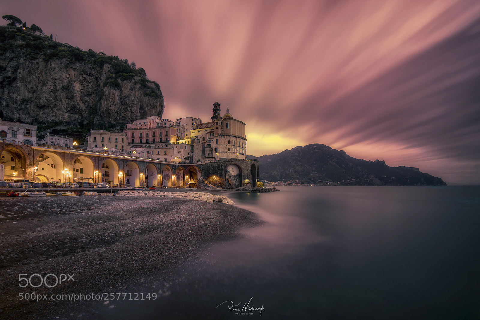 Nikon D750 sample photo. 166 seconds of magnificent atrani photography