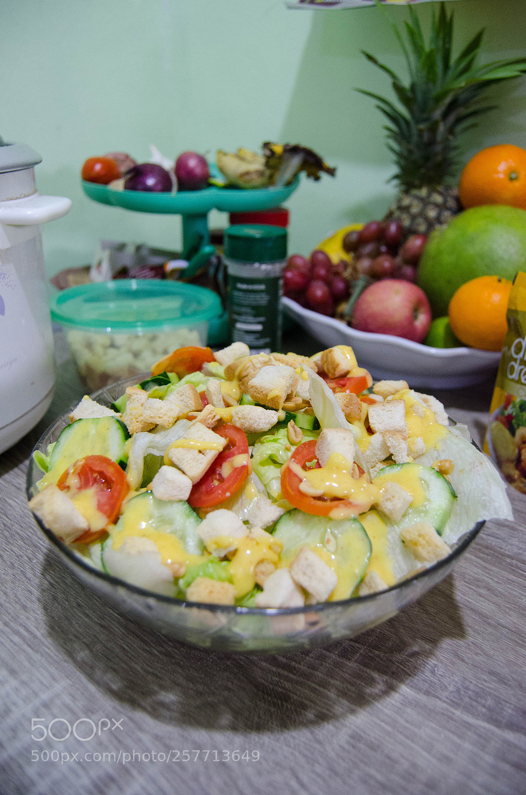Nikon D5100 sample photo. Vegetable salad in the photography