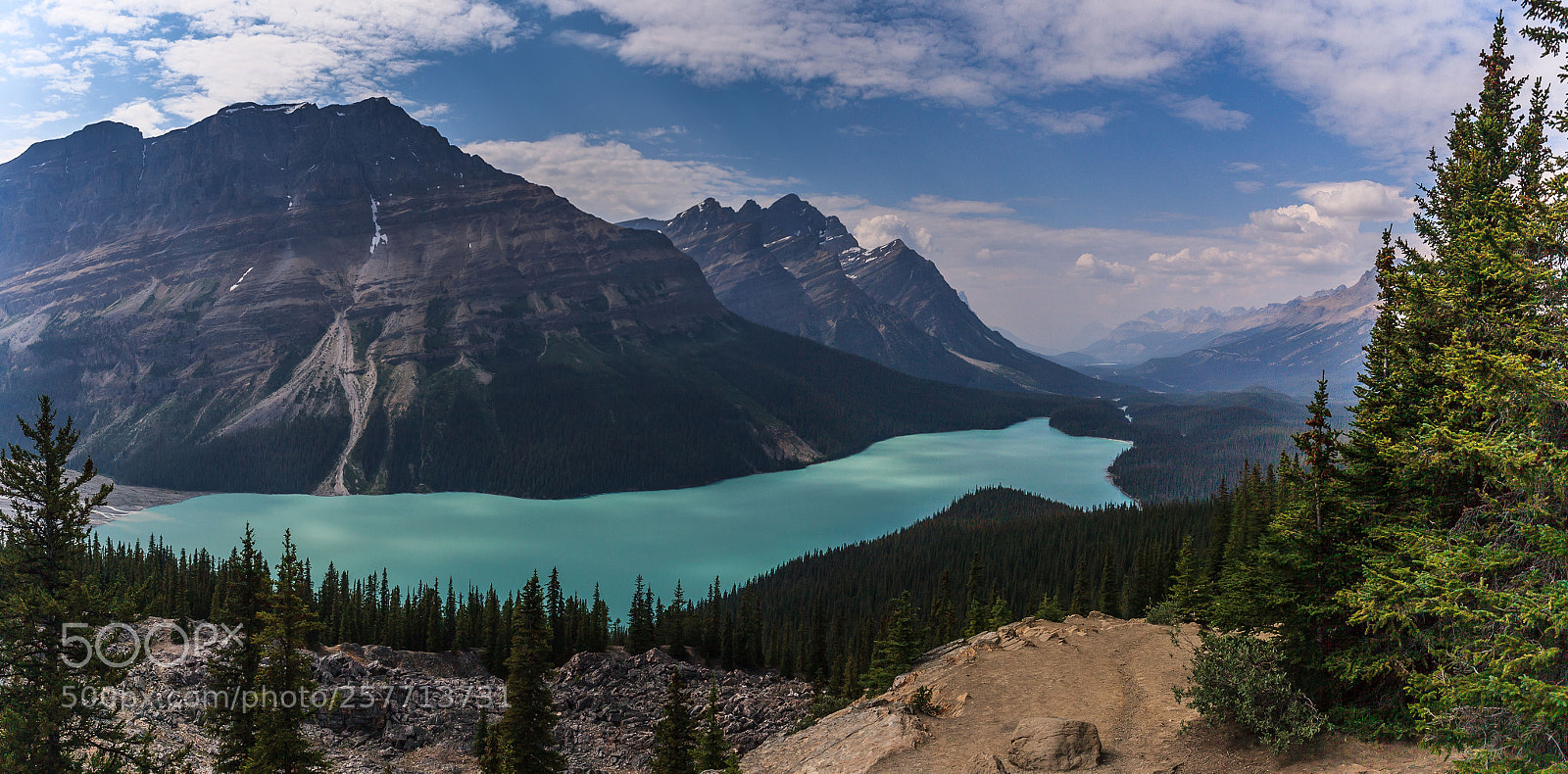 Canon EOS 5D Mark II sample photo. A peyto pano photography