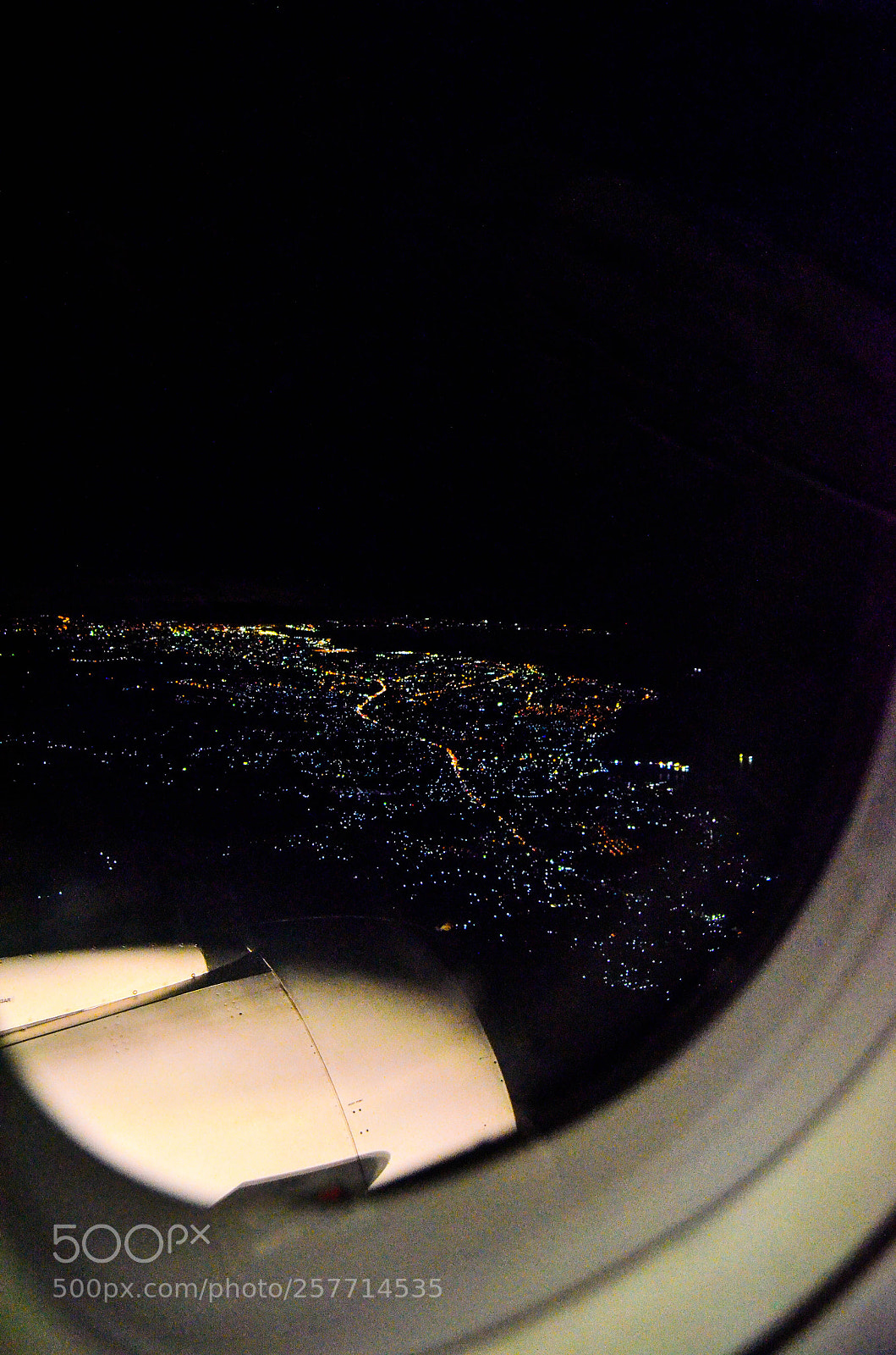 Nikon D5100 sample photo. Window seat lights photography