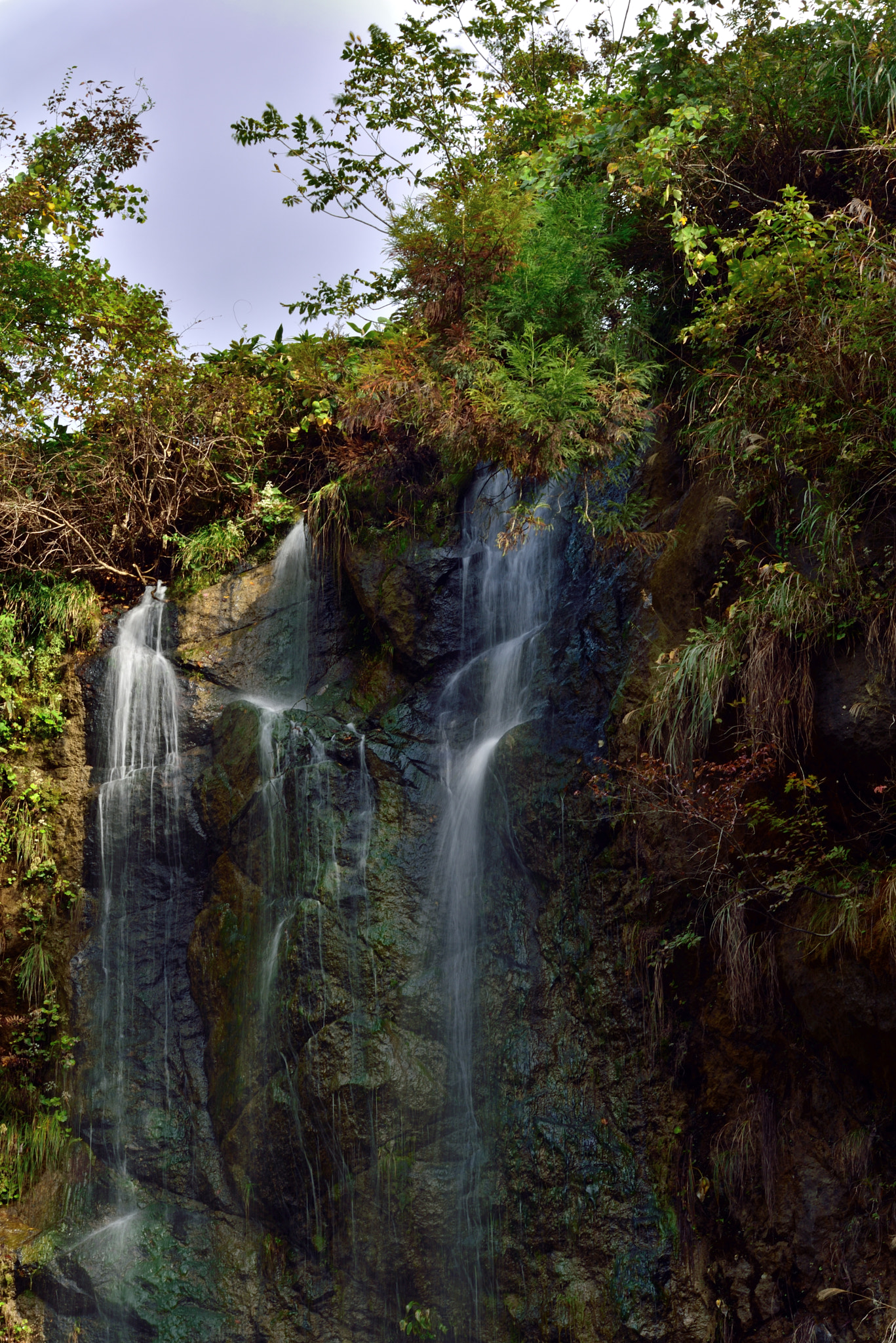 Nikon D750 + Sigma 105mm F2.8 EX DG OS HSM sample photo. Water fall photography