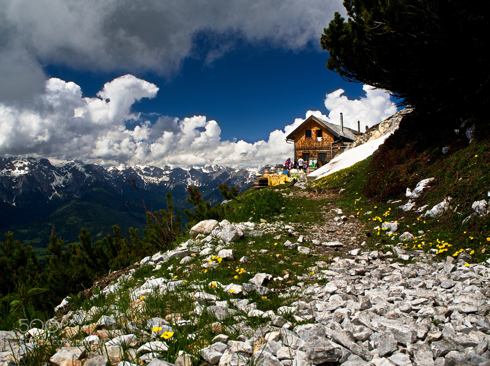 Olympus OM-D E-M10 III sample photo. Werfener hütte photography
