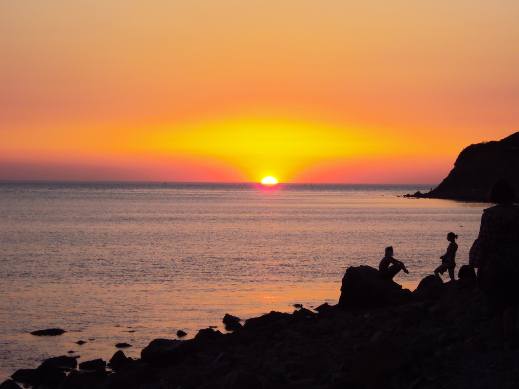 Sony DSC-W180 sample photo. Sea sunsets... photography