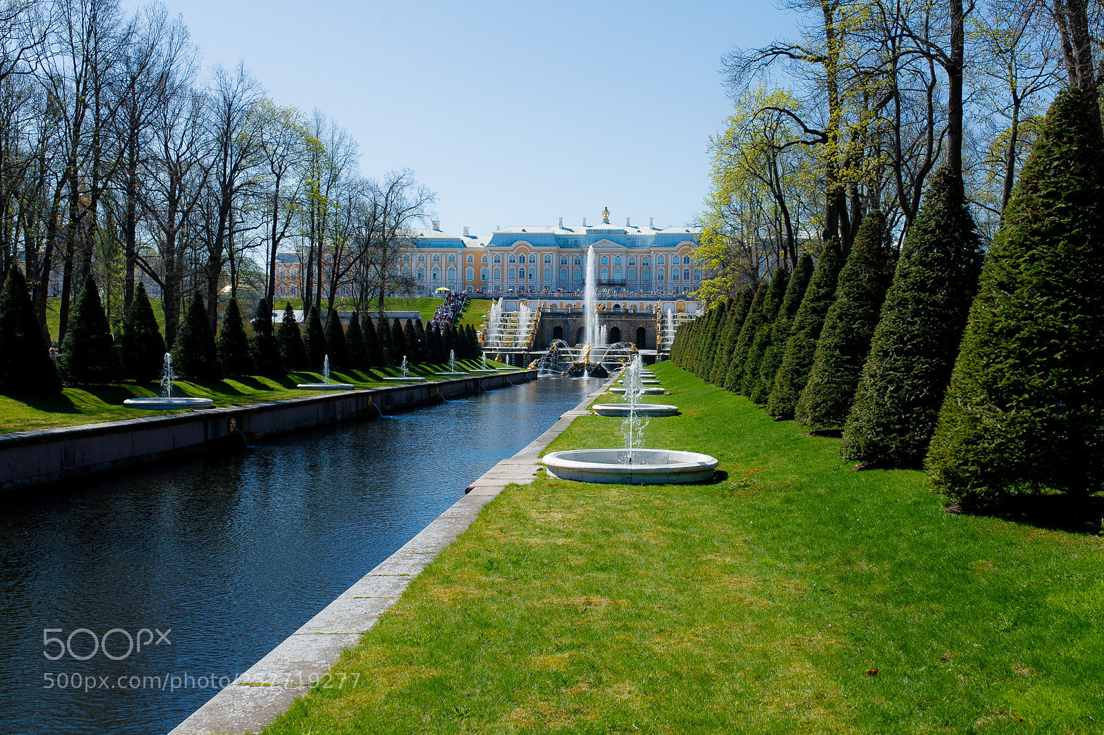 Canon EOS 5D Mark II sample photo. Peterhof photography