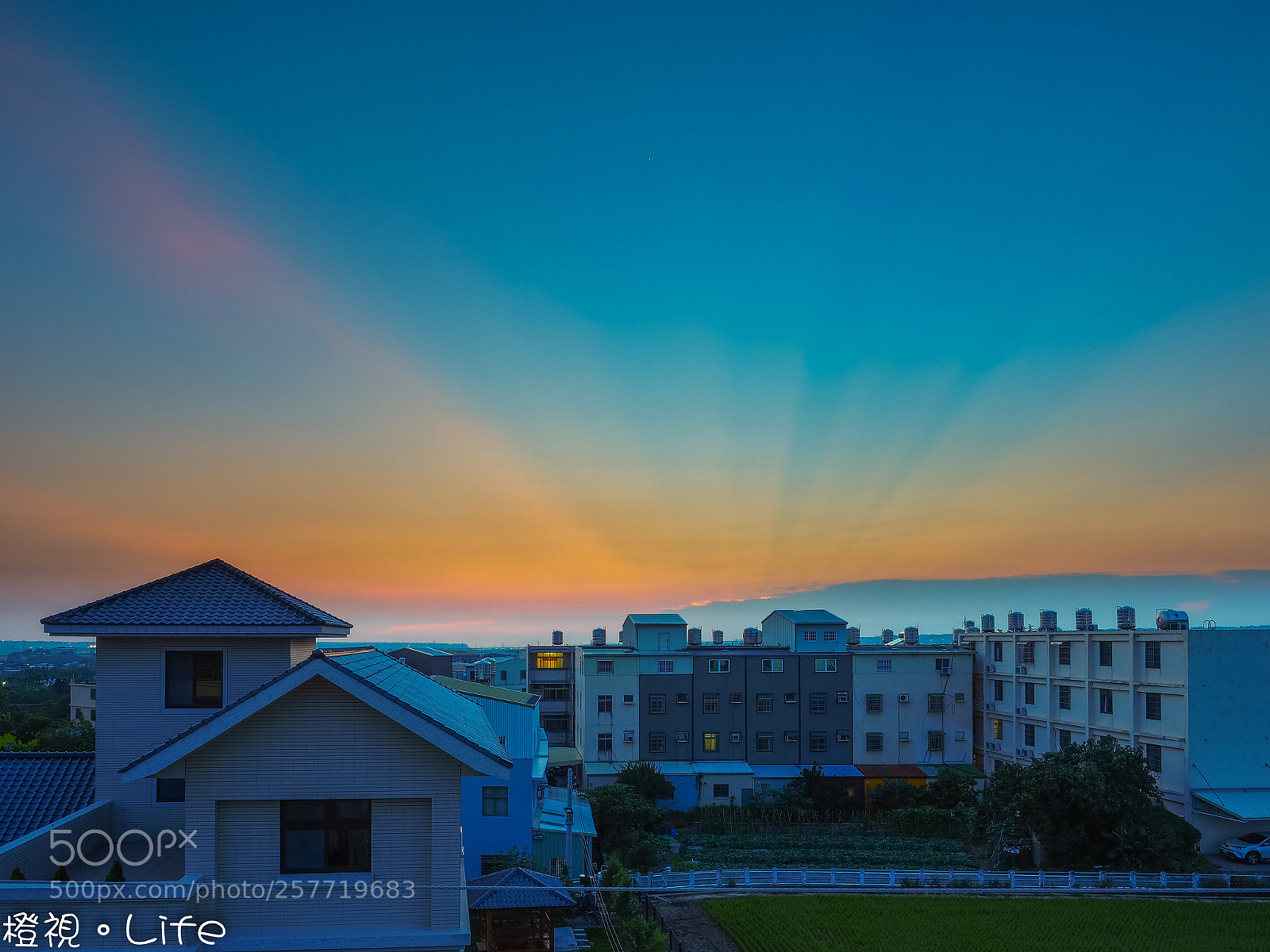 Olympus PEN-F sample photo. Sunset photography