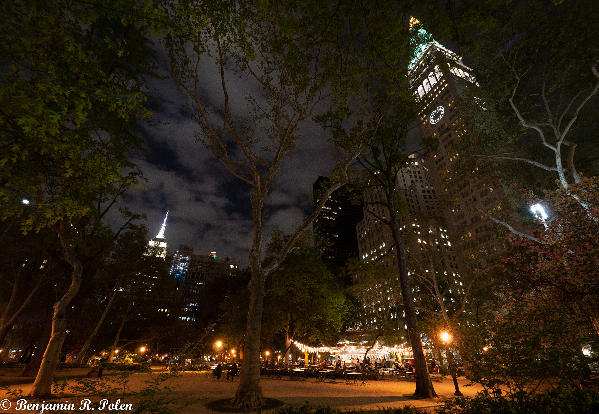 Panasonic Lumix DMC-G85 (Lumix DMC-G80) sample photo. Evening at madison square park photography
