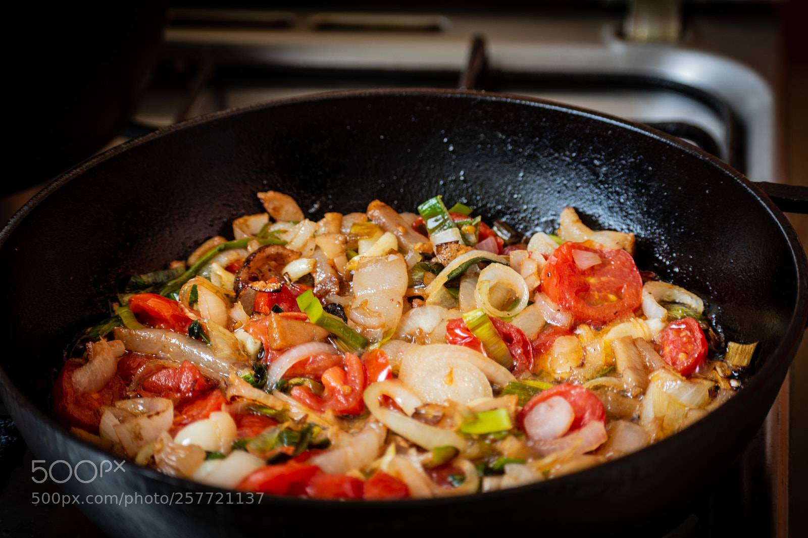 Nikon D7100 sample photo. Fried vegetables photography