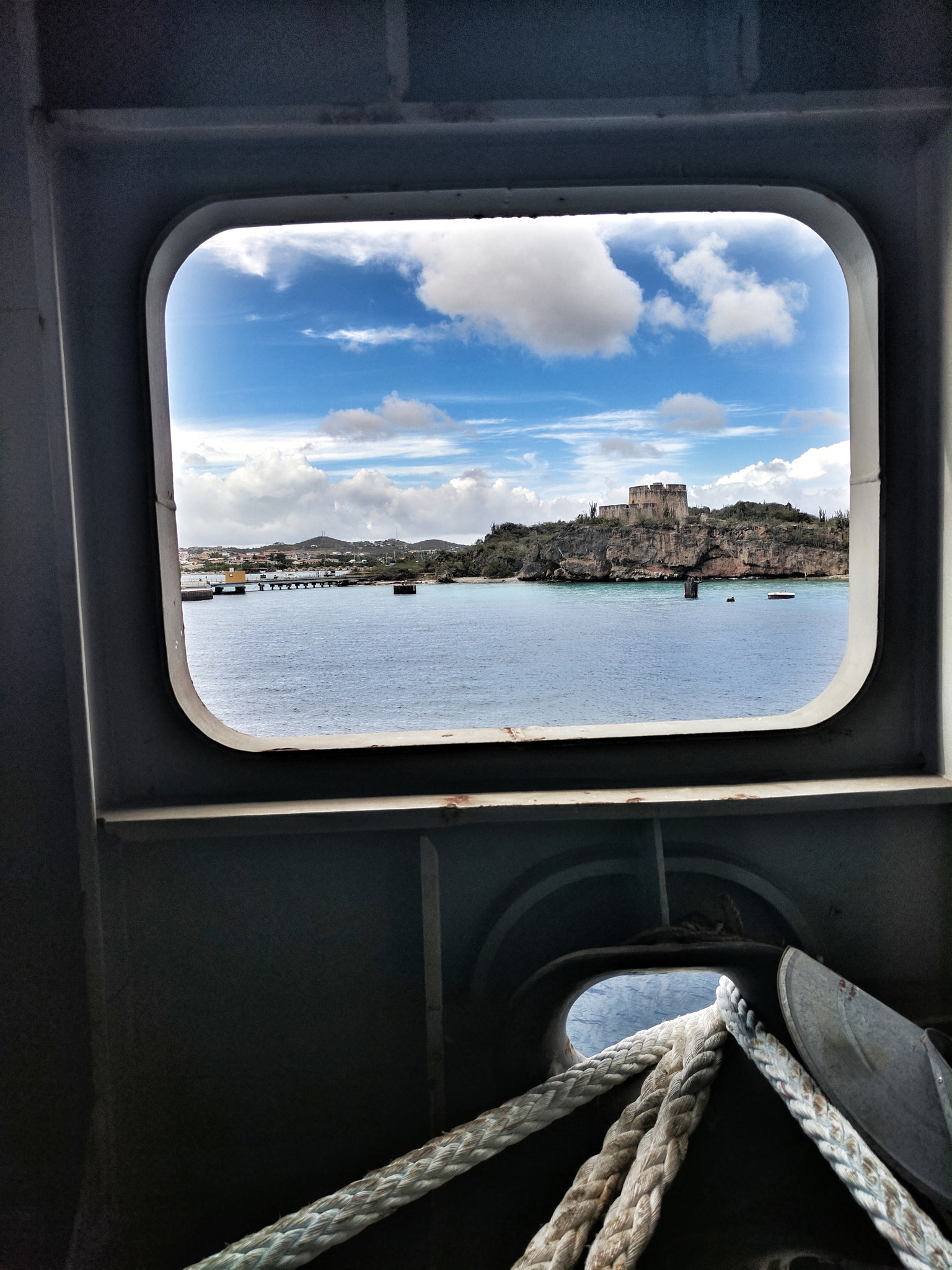 Google Pixel XL sample photo. A view from ship photography