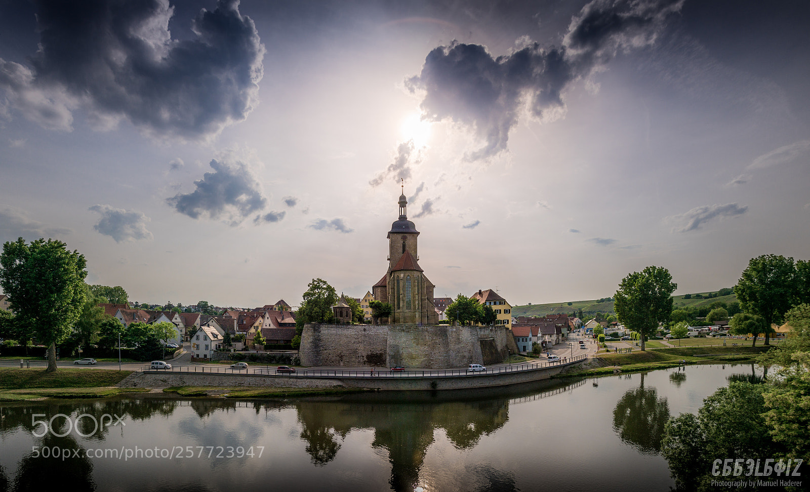 Sony ILCA-77M2 sample photo. Lauffen town in south-western photography