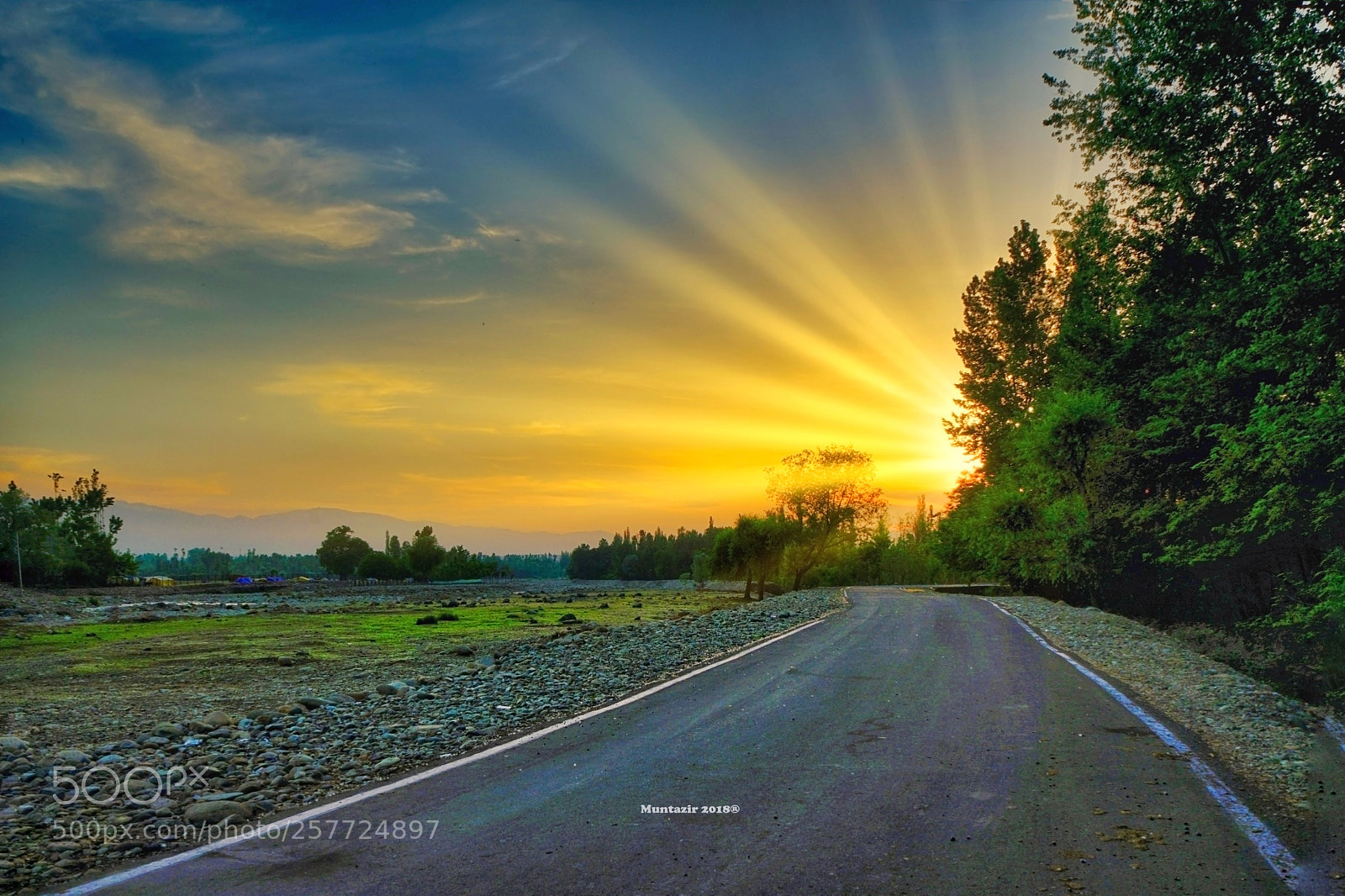 Sony a7 II sample photo. Sunset photography