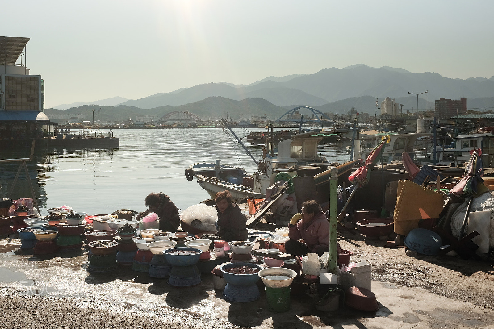 Fujifilm X100S sample photo. Port photography