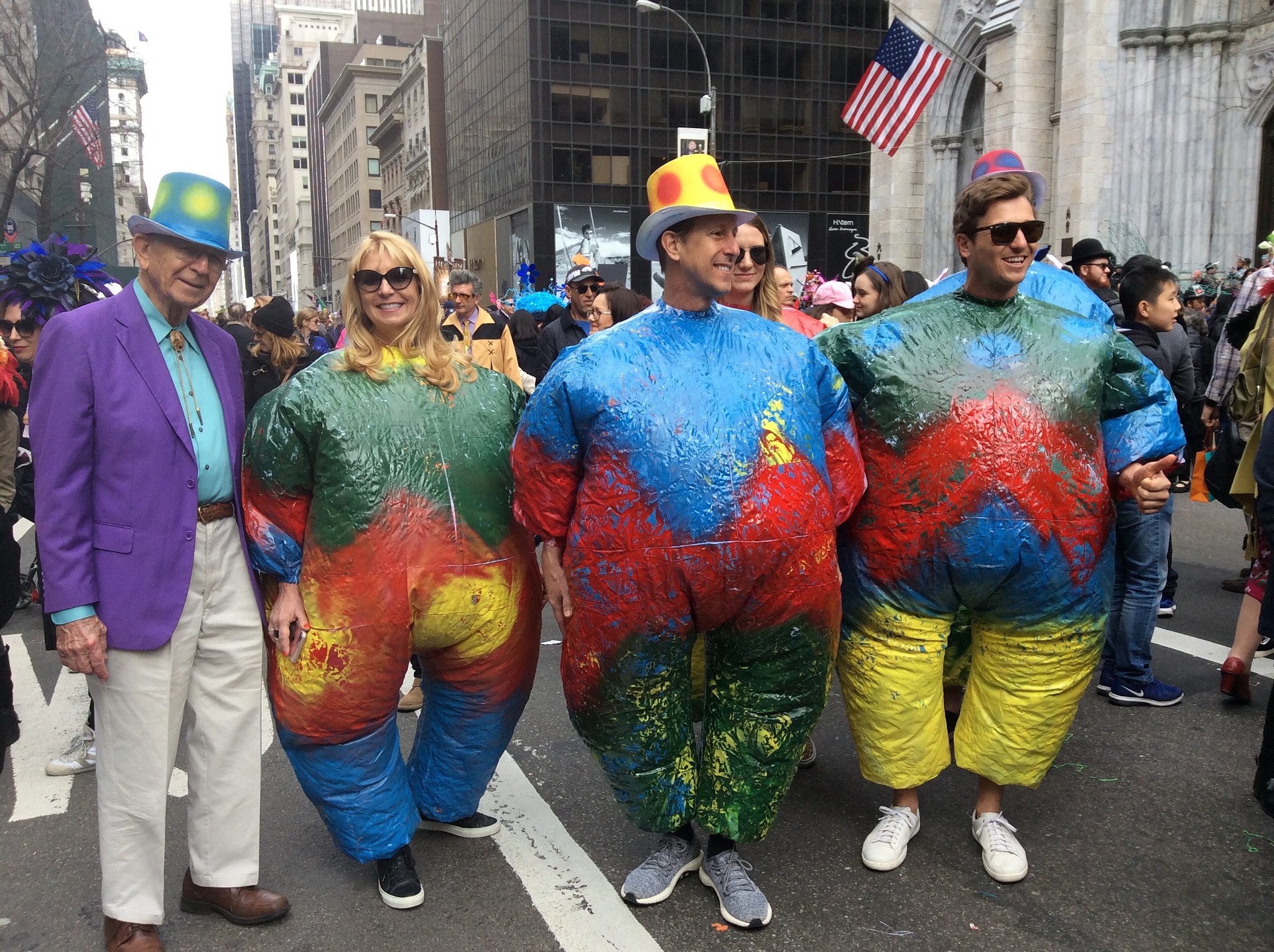Apple iPad mini 2 sample photo. Easter parade on 5th ave, ny photography