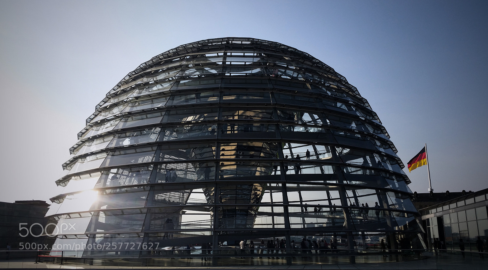 Samsung Galaxy S7 Edge sample photo. Berlino cupola del reichstag photography