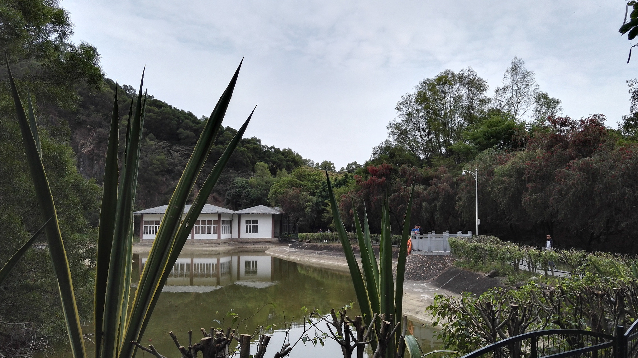 HUAWEI Honor 7 sample photo. 修建中的公园一角 photography
