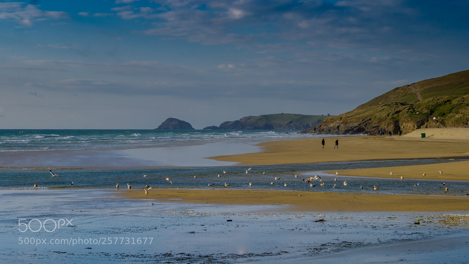 Fujifilm X-T2 sample photo. Quiet time on perranporth photography