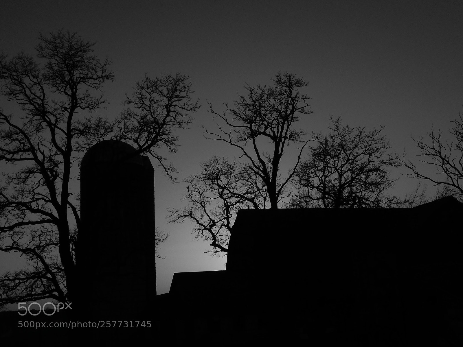 Nikon Coolpix B500 sample photo. Barn sunset photography