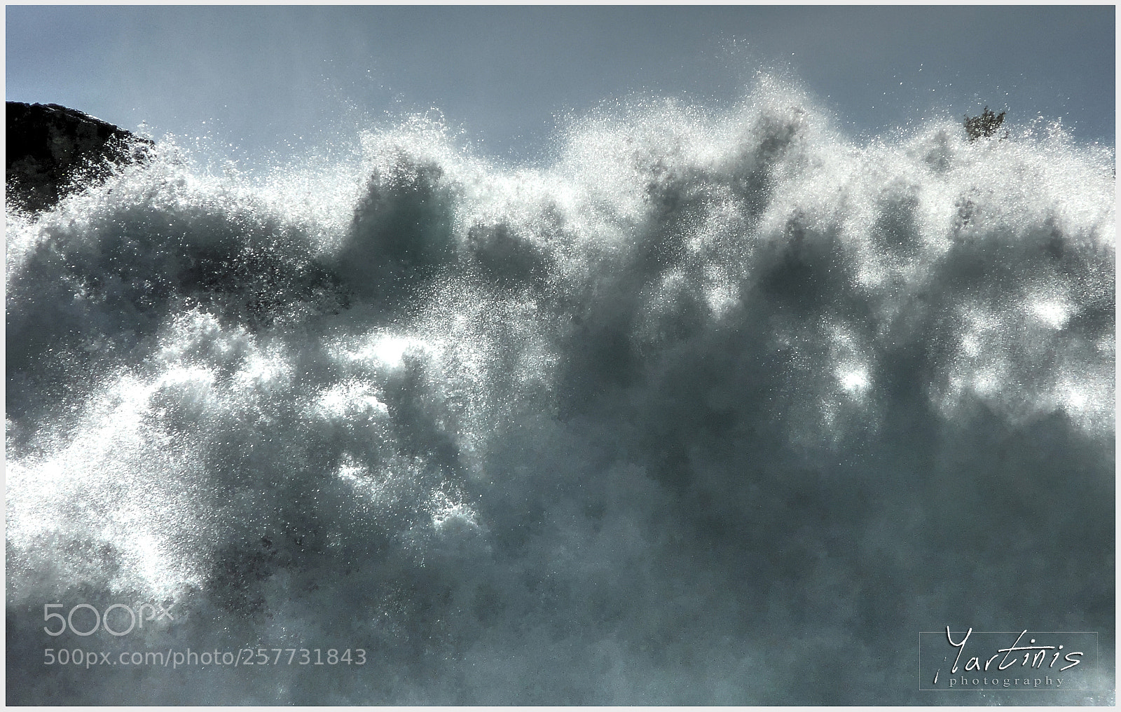 Nikon D5300 sample photo. Foaming waterfalls photography