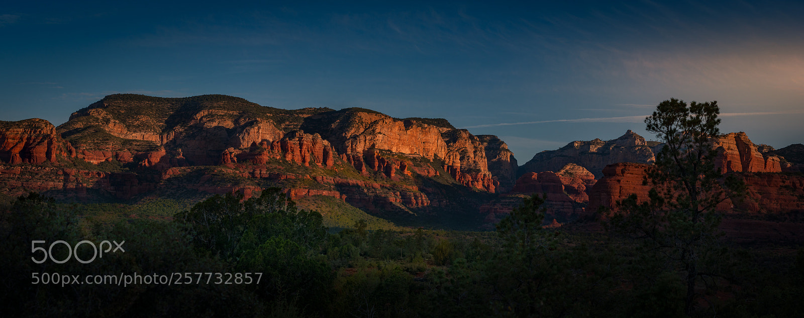 Nikon D90 sample photo. Sedona dawn photography