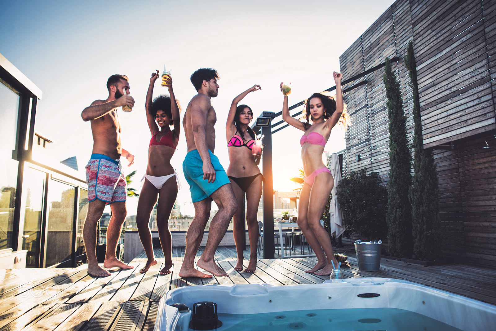 Nikon D610 sample photo. Friends partying on a photography
