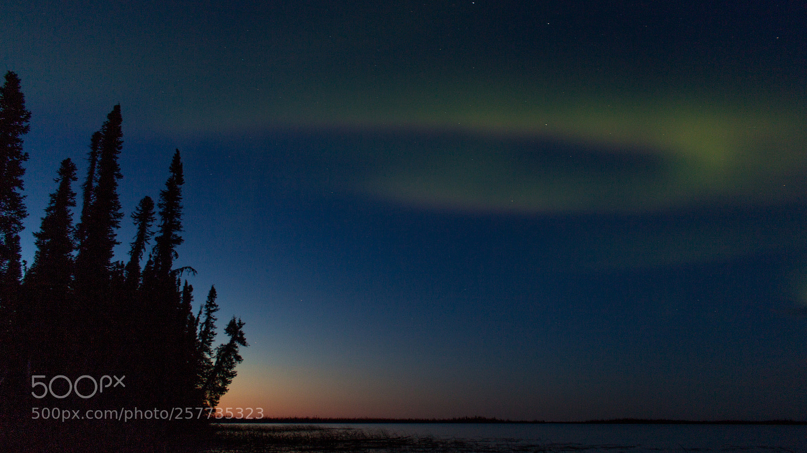 Canon EOS 700D (EOS Rebel T5i / EOS Kiss X7i) sample photo. Northern lights at sunset photography