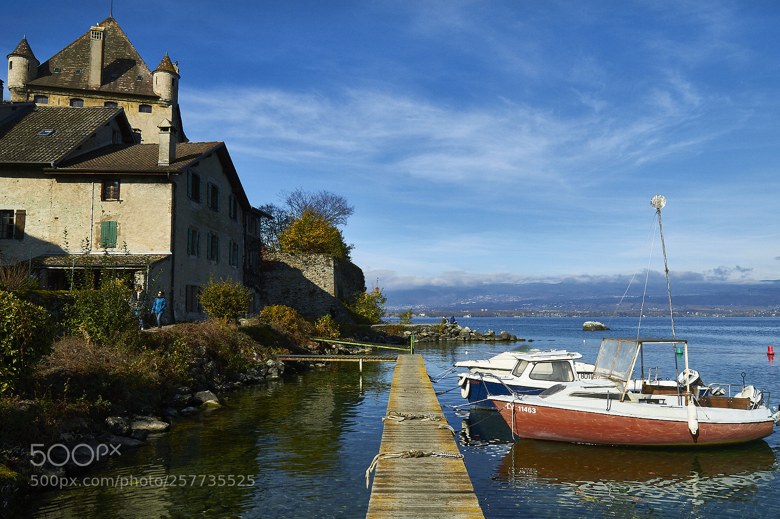 Canon EOS 7D sample photo. Lac l man, yvoire photography