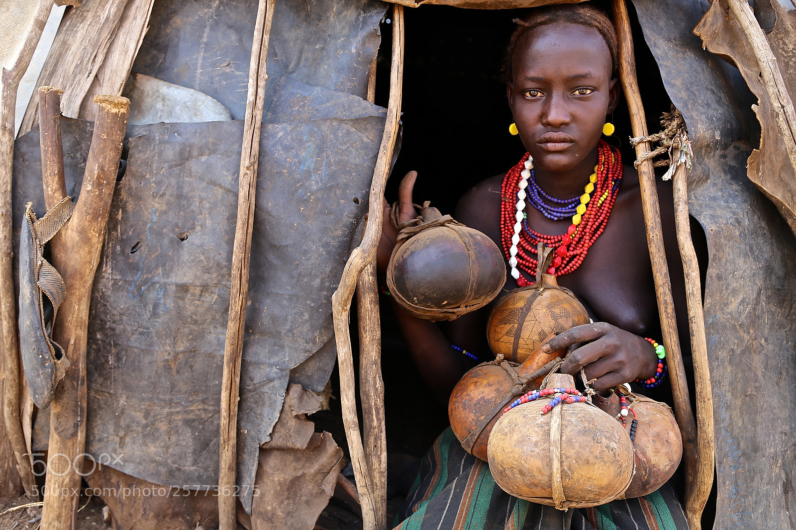 Canon EOS 6D sample photo. Woman from daasanech tribe photography