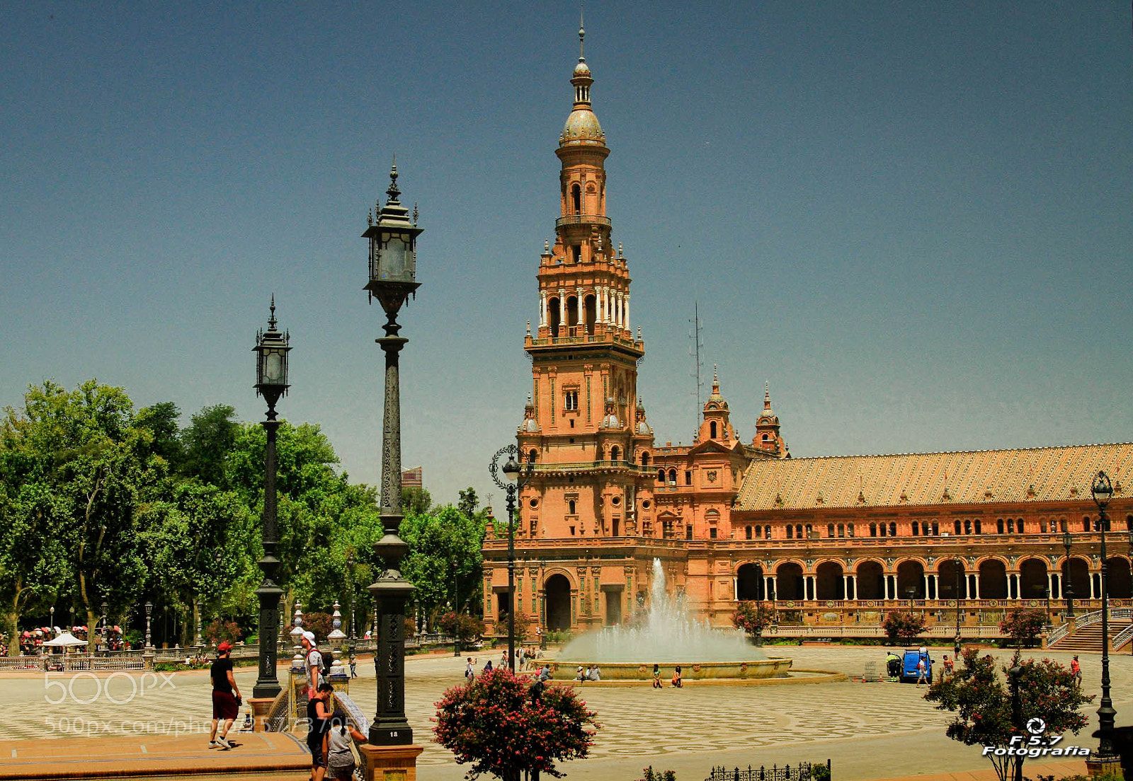 Canon EOS 7D sample photo. Plaza de espa a photography