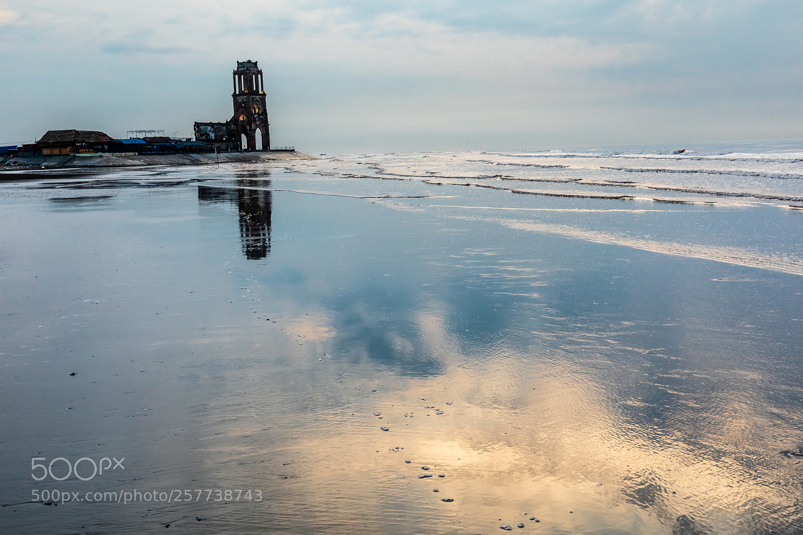 Canon EOS 5D Mark IV sample photo. Church in the sea photography