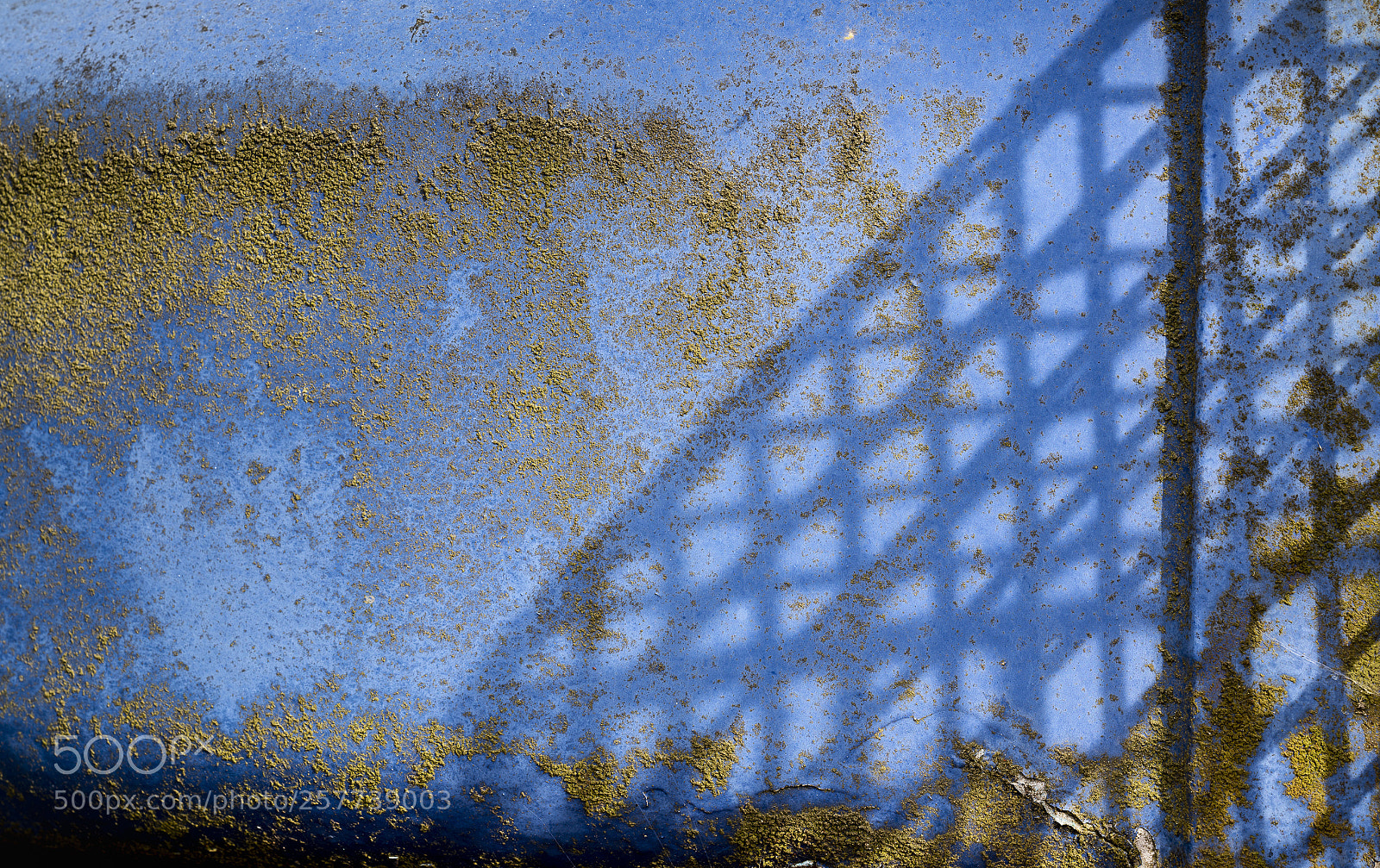Sony a7R III sample photo. Shadow on blue photography