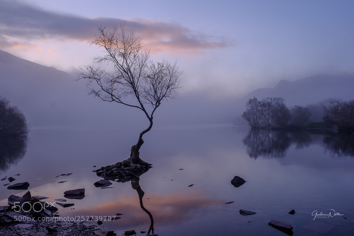 Fujifilm X-H1 sample photo. Llyn padarn sunrise photography