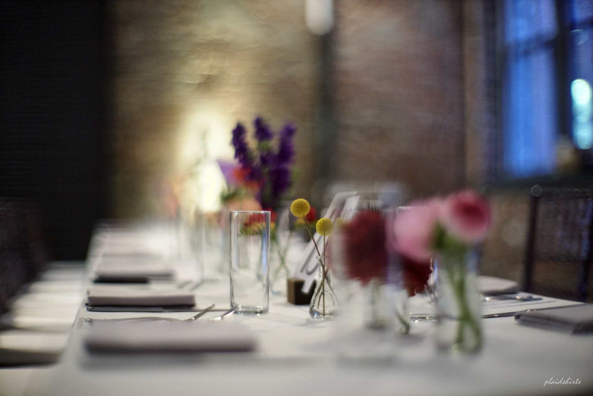 Leica M-D (TYP 262) sample photo. Wedding banquet table setting photography