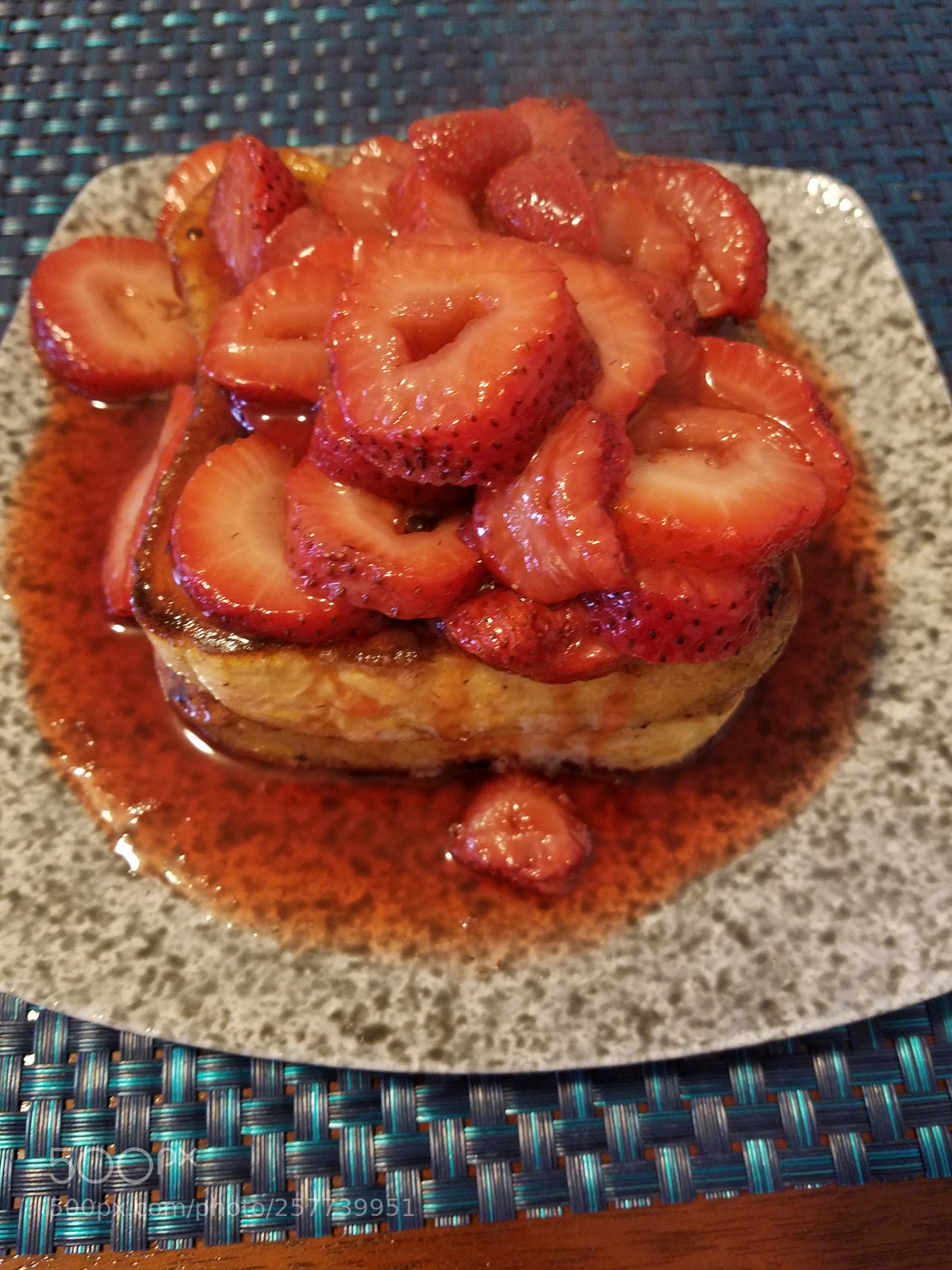 Samsung Galaxy S7 sample photo. Fruit french toast photography