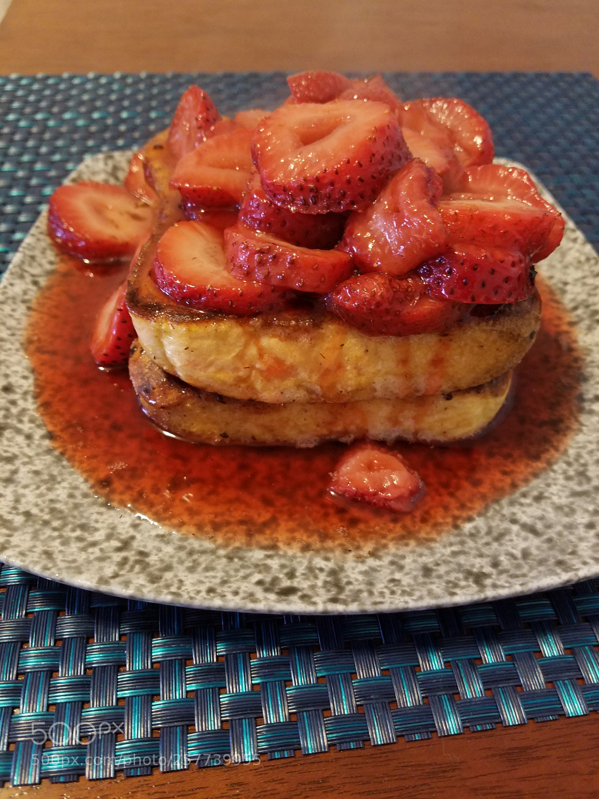 Samsung Galaxy S7 sample photo. Fruit french toast photography