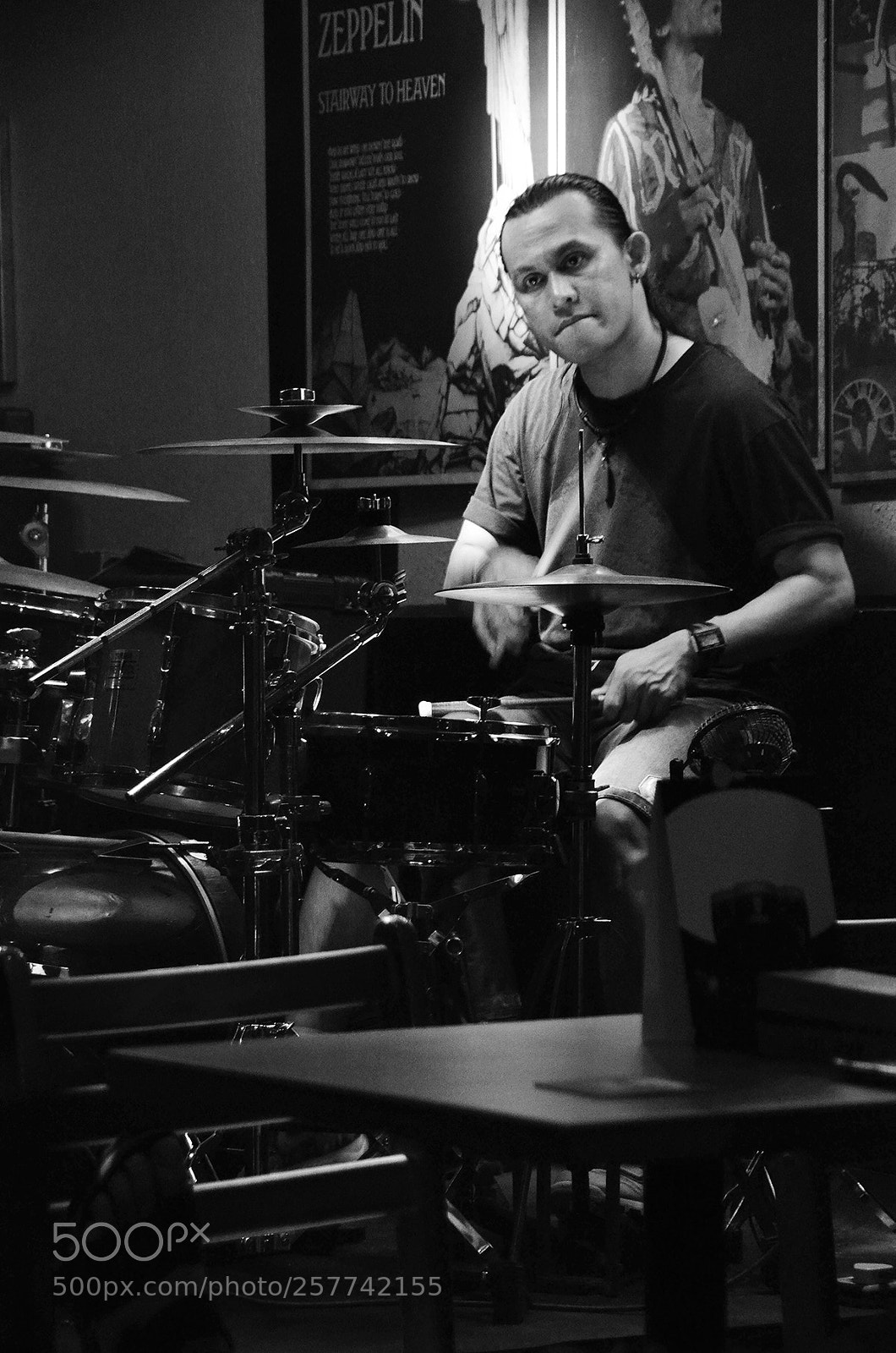 Nikon D7000 sample photo. Drummer photography