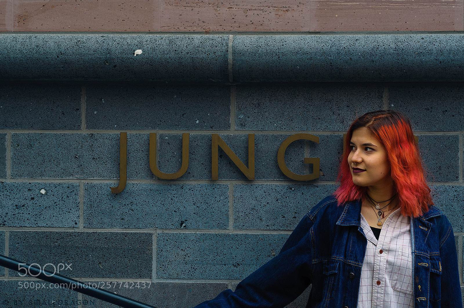 Nikon D5000 sample photo. Lena in frankfurt photography