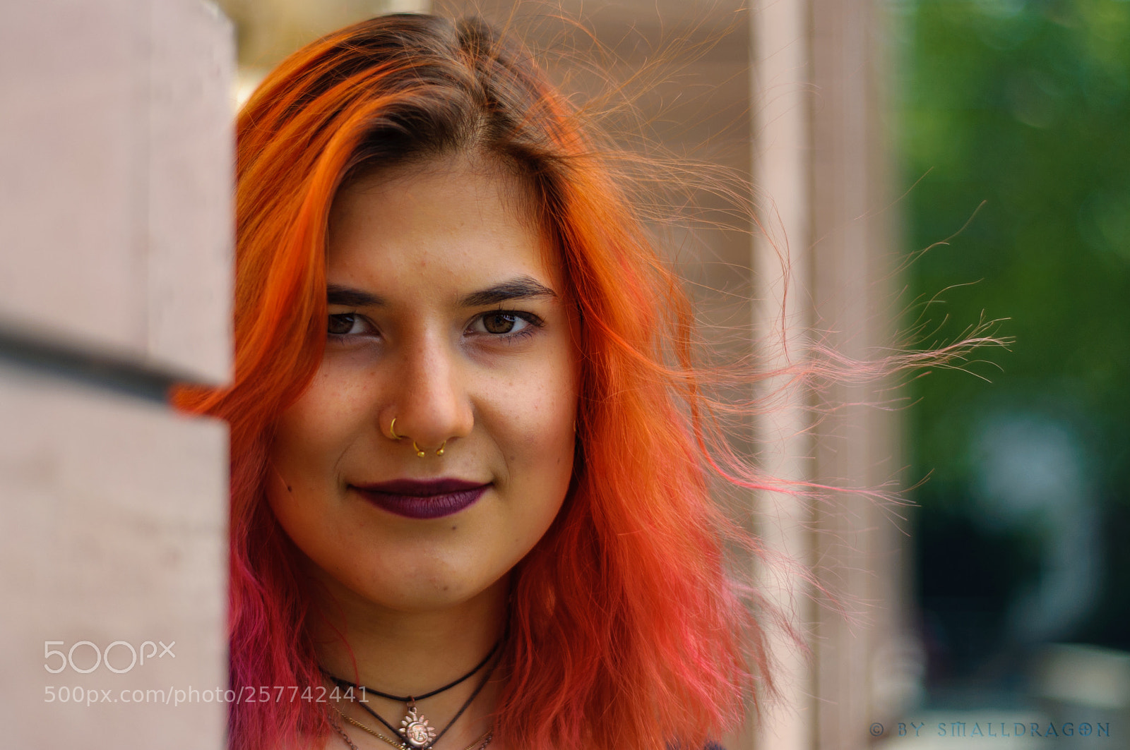 Nikon D5000 sample photo. Lena in frankfurt photography