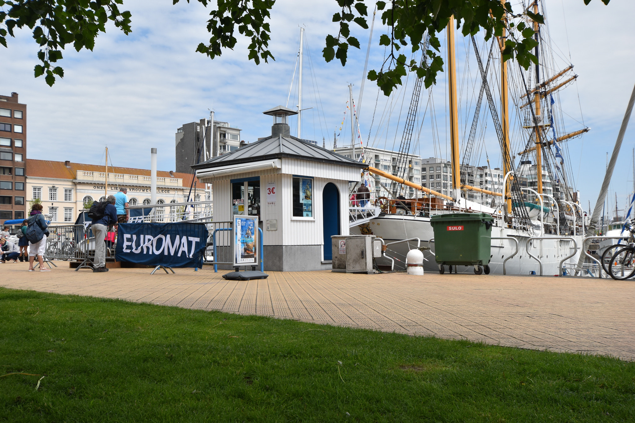 Nikon D5600 sample photo. Mercatorschip in oostende photography