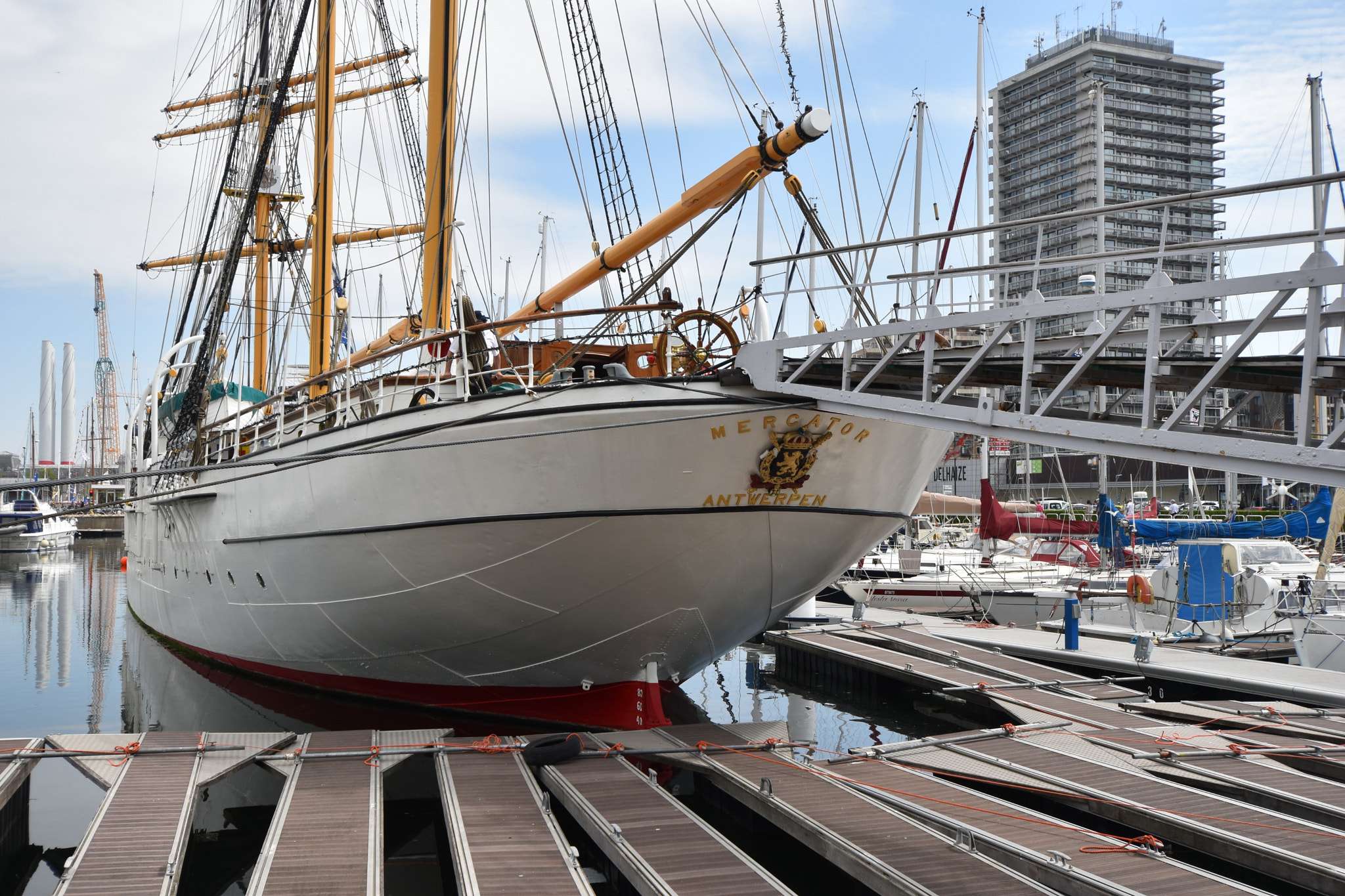 Nikon D5600 sample photo. Mercatorschip in oostende photography