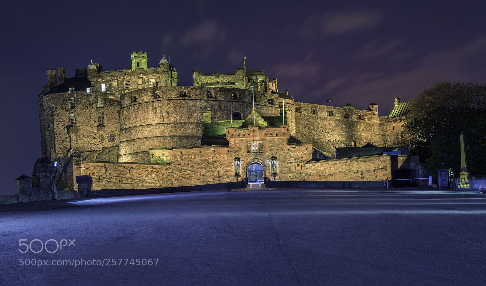 Nikon D3200 sample photo. Edinburgh castle photography
