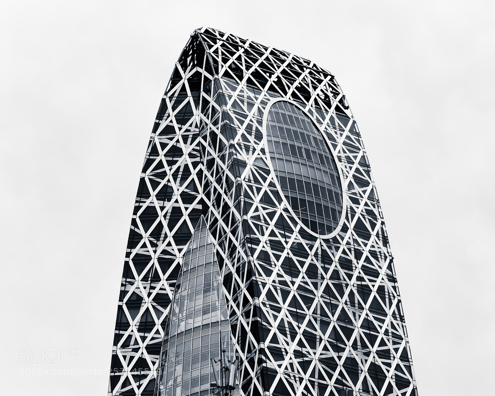 Sony a6300 sample photo. Mode gakuen cocoon tower photography